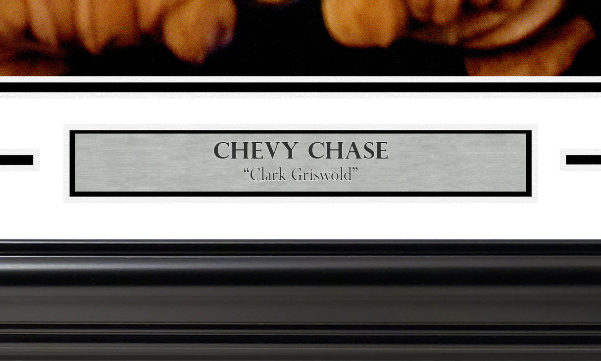 Chevy Chase Autographed Framed 16x20 Photo Christmas Vacation 'Clark Griswold' Beckett BAS Witness Stock #254233