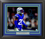 Devon Witherspoon Autographed Framed 16x20 Photo Seattle Seahawks MCS Holo Stock #254236