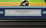 Edgar Martinez Autographed Framed 16x20 Photo Seattle Mariners The Double Beckett BAS Witness Stock #254238