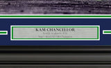 Kam Chancellor Autographed Framed 16x20 Photo Seattle Seahawks Color Rush MCS Holo Stock #254245