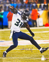 Kam Chancellor Autographed Framed 16x20 Photo Seattle Seahawks SB XLVIII MCS Holo Stock #254246