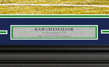 Kam Chancellor Autographed Framed 16x20 Photo Seattle Seahawks SB XLVIII MCS Holo Stock #254246
