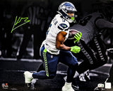 Kenneth Walker III Autographed Framed 16x20 Photo Seattle Seahawks Spotlight Beckett BAS Witness Stock #254247
