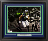 Kenneth Walker III Autographed Framed 16x20 Photo Seattle Seahawks Spotlight Beckett BAS Witness Stock #254248
