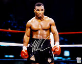 Mike Tyson Autographed Framed 16x20 Photo Posing Beckett BAS QR Stock #254252