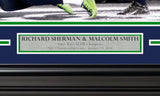 Richard Sherman & Malcolm Smith Autographed Framed 16x20 Photo Seattle Seahawks "The Tip 1/19/14" MCS Holo Stock #254255