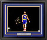 Stephen Curry Autographed Framed 16x20 Photo Golden State Warriors Spotlight "The Captain" JSA Stock #254258