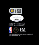 Stephen Curry Autographed Framed 16x20 Photo Golden State Warriors Spotlight "The Captain" JSA Stock #254258