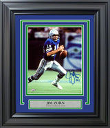 Jim Zorn Autographed Framed 8x10 Photo Seattle Seahawks MCS Holo Stock #254278