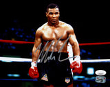 Mike Tyson Autographed Framed 8x10 Photo Posing JSA Stock #254290