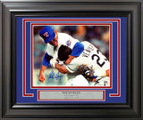 Nolan Ryan Autographed Framed 8x10 Photo Texas Rangers Fight vs. Robin Ventura PSA/DNA Stock #254292