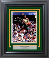Shawn Kemp Autographed Framed 8x10 Photo Seattle Supersonics Slam Dunk Contest MCS Holo Stock #254297