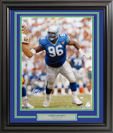Cortez Kennedy Autographed Framed 16x20 Photo Seattle Seahawks Beckett BAS Stock #254302