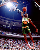 Shawn Kemp Autographed Framed 8x10 Photo Seattle Supersonics MCS Holo Stock #254308