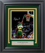 Xavier McDaniel Autographed Framed 8x10 Photo Seattle Supersonics MCS Holo Stock #254311