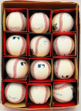 Mark McGwire & Sammy Sosa Autographed Official MLB Baseball 12 Count Lot "98 HR Chase" (Damaged) Beckett BAS Witness Stock #268005