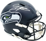 Nick Emmanwori Autographed Seattle Seahawks Blue Full Size Speed Replica Helmet Beckett BAS Witness Stock #268015