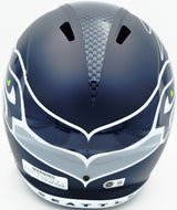 Nick Emmanwori Autographed Seattle Seahawks Blue Full Size Speed Replica Helmet Beckett BAS Witness Stock #268015