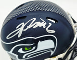 Jadarian Price Autographed Seattle Seahawks Blue Speed Mini Helmet Beckett BAS Witness Stock #268030