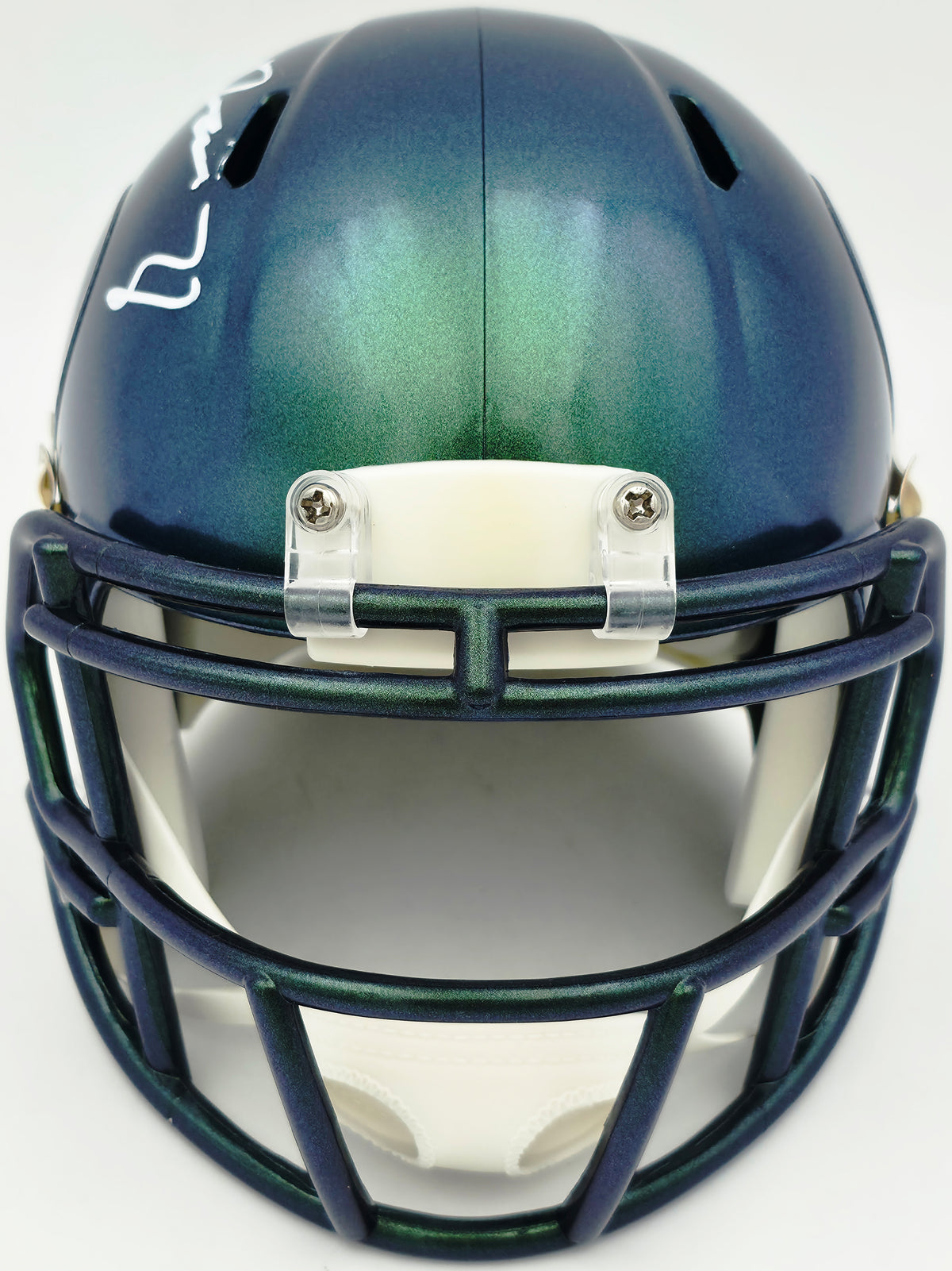 Jadarian Price Autographed Seattle Seahawks Rivalries Speed Mini Helmet Beckett BAS Witness Stock #268031