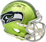 Jadarian Price Autographed Seattle Seahawks Flash Green Speed Mini Helmet Beckett BAS Witness Stock #268032