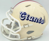 Jason Pierre-Paul Autographed New York Giants Cream Retro Speed Mini Helmet JSA Witness Stock #268043