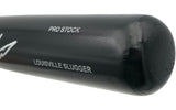 Lazaro Montes Autographed Black Louisville Slugger Pro Stock Bat Seattle Mariners MCS Holo Stock #268003