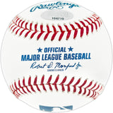 Lazaro Montes Autographed Official MLB Baseball Seattle Mariners "MLB Debut 9-1-26" MCS Holo Stock #268011