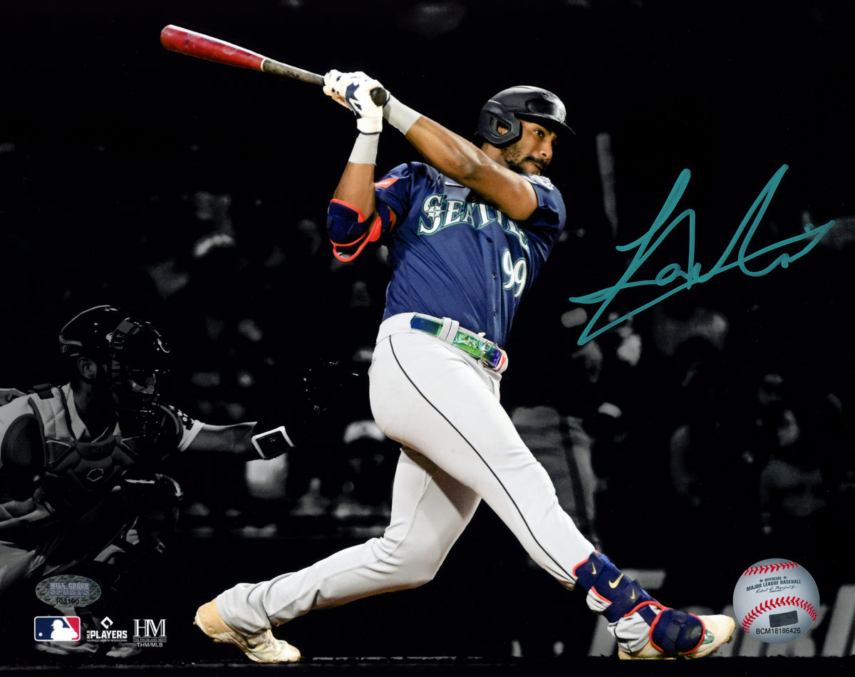Lazaro Montes Autographed 8x10 Photo Seattle Mariners MCS Holo Stock #268070