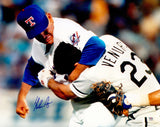 Nolan Ryan Autographed 16x20 Photo Texas Rangers Fight vs. Robin Ventura PSA/DNA ITP Stock #268051
