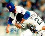 Nolan Ryan Autographed 11x14 Photo Texas Rangers Fight vs. Robin Ventura PSA/DNA ITP Stock #268053