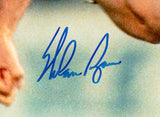 Nolan Ryan Autographed 11x14 Photo Texas Rangers Fight vs. Robin Ventura PSA/DNA ITP Stock #268053