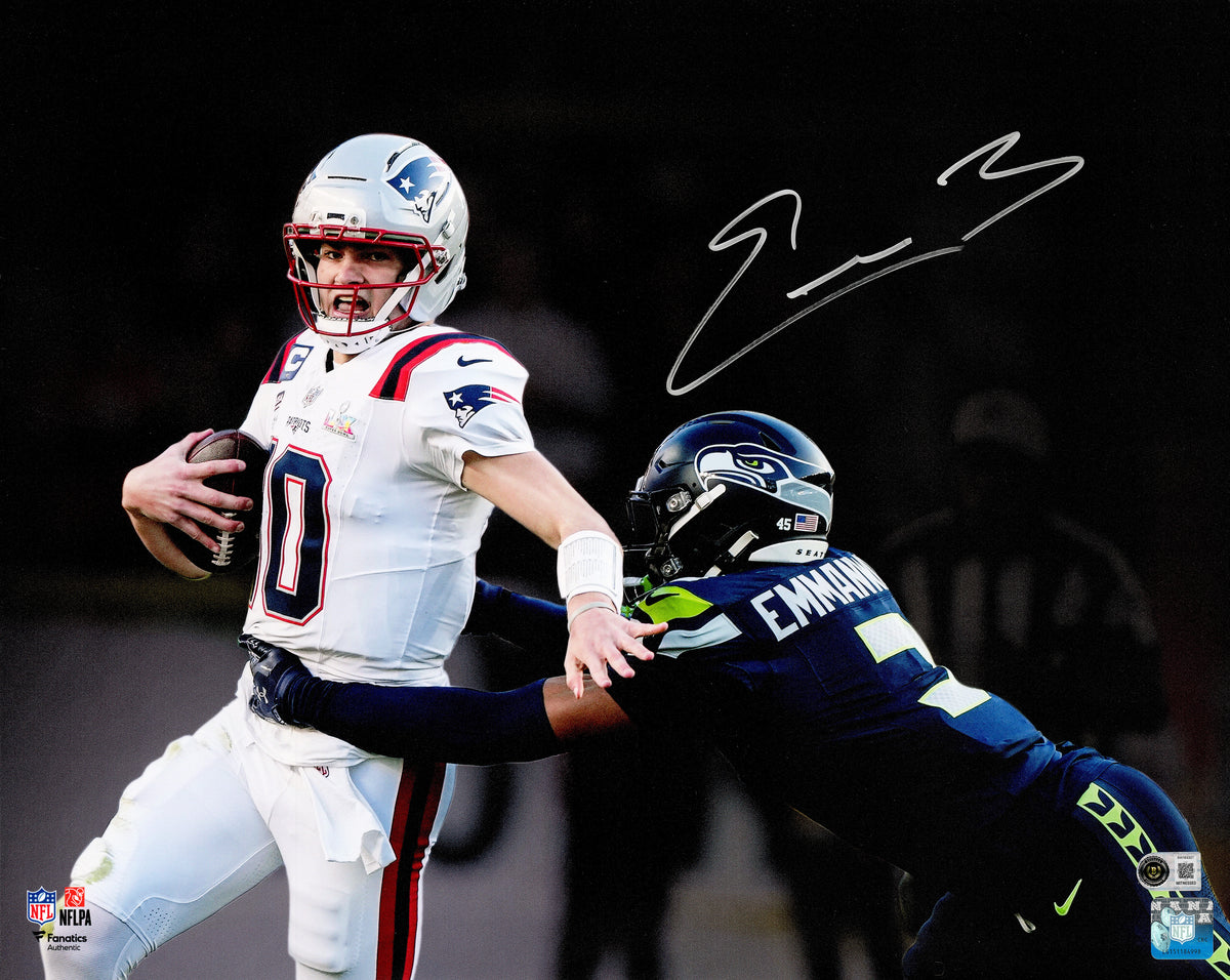 Nick Emmanwori Autographed 16x20 Photo Seattle Seahawks Super Bowl LX Beckett BAS Witness Stock #268072