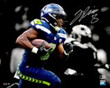 Jadarian Price Autographed 16x20 Photo Seattle Seahawks Beckett BAS Witness Stock #268074