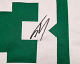 Boston Celtics Shaquille O'Neal Autographed Green Jersey Beckett BAS Witness Stock #267986