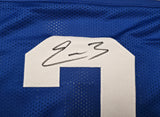 Seattle Seahawks Nick Emmanwori Autographed Blue Throwback Jersey Beckett BAS Witness Stock #268035