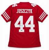 San Francisco 49ers Kyle Juszczyk Autographed Red Jersey Beckett BAS Witness Stock #268111