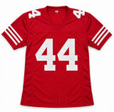 San Francisco 49ers Kyle Juszczyk Autographed Red Jersey Beckett BAS Witness Stock #268111