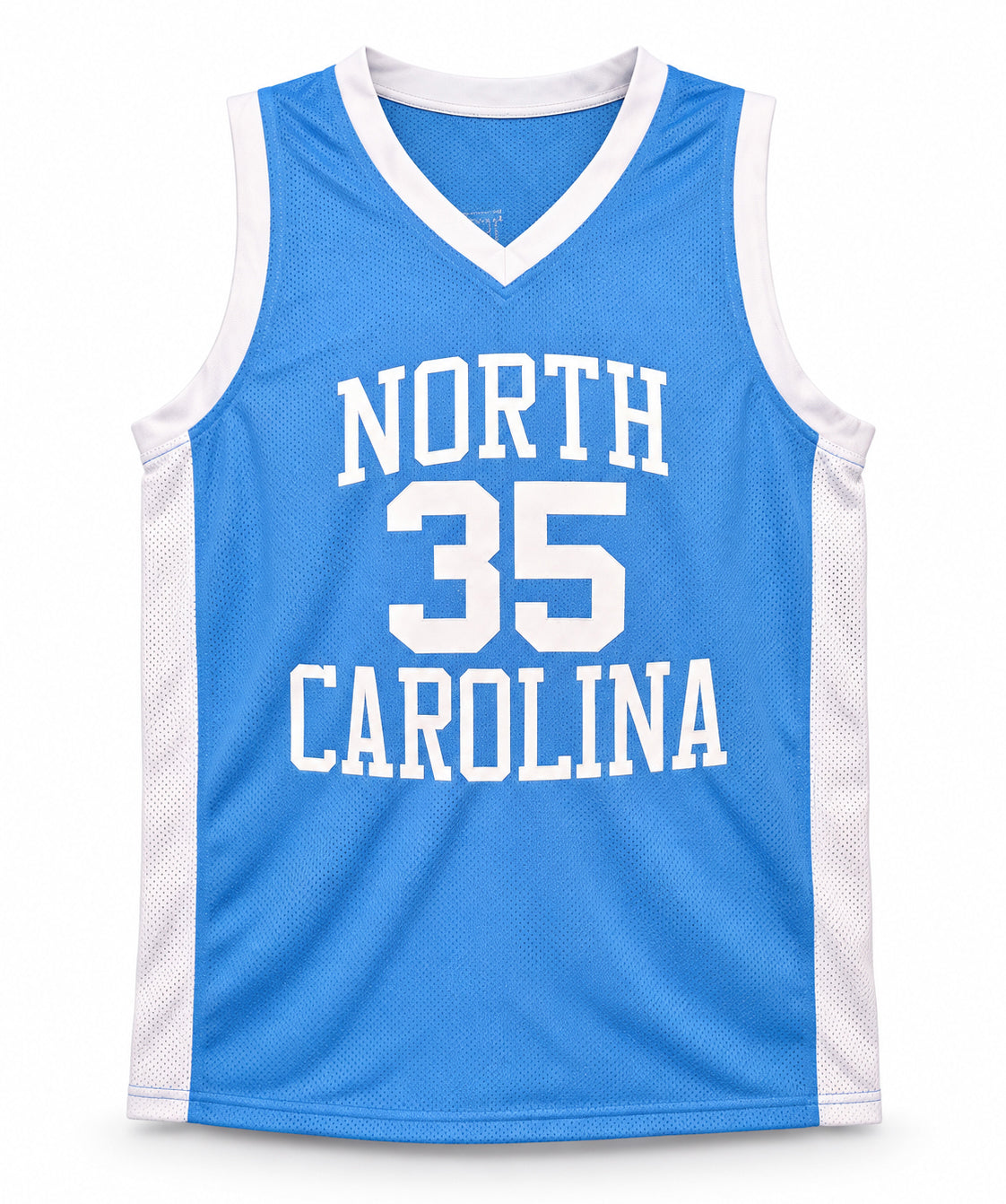 North Carolina Tar Heels Bob McAdoo Autographed Blue Jersey JSA Witness Stock #268046