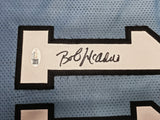 Buffalo Braves Bob McAdoo Autographed Blue Jersey JSA Witness Stock #268047
