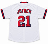 Anaheim Angels Wally Joyner Autographed White Jersey JSA Witness Stock #268049