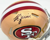 Kyle Juszczyk Autographed San Francisco 49ers Gold Speed Mini Helmet Beckett BAS Witness Stock #268108