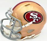 Kyle Juszczyk Autographed San Francisco 49ers Gold Speed Mini Helmet Beckett BAS Witness Stock #268108