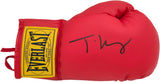 Tyson Fury Autographed Red Everlast Boxing Glove RH JSA Witness Stock #268097