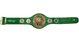 Tyson Fury Autographed Green WBC World Championship Belt JSA Witness Stock #268098