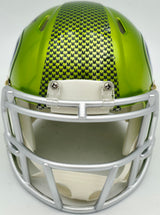 Brian Blades Autographed Seattle Seahawks Flash Green Speed Mini Helmet MCS Holo Stock #253614