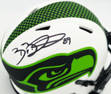 Brian Blades Autographed Seattle Seahawks Lunar Eclipse White Speed Mini Helmet MCS Holo Stock #253616