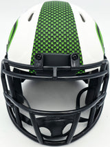 Brian Blades Autographed Seattle Seahawks Lunar Eclipse White Speed Mini Helmet MCS Holo Stock #253616