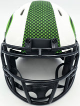 Brian Blades Autographed Seattle Seahawks Lunar Eclipse White Speed Mini Helmet MCS Holo Stock #253616