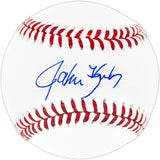 John Kruk Autographed Official MLB Baseball Philadelphia Phillies Beckett BAS Witness Stock #253584